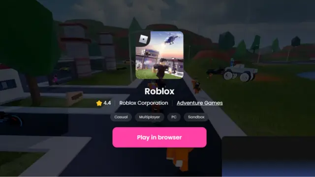 Play Roblox in Browser